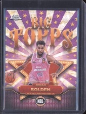 Jonah Bolden 2024 Topps Chrome NBL BT-16 Big Topps Refractor