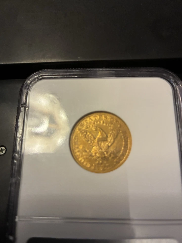 GOLD 1899 O $10 AU-58, 37,047 MINTED. - Image 2 of 2