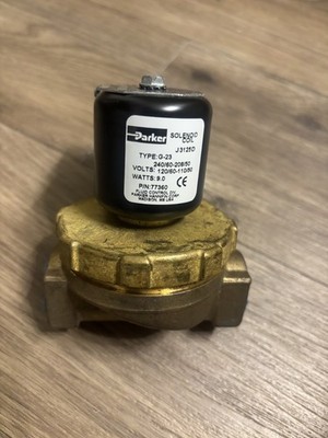 Parker Complete Valve 3/4  120/240v G23 Coil Jackson Hobart Stero dish machine 