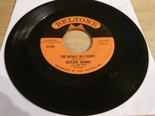 Ritchie Adams 45 - Two Initials in a Heart - Beltone 45-1011