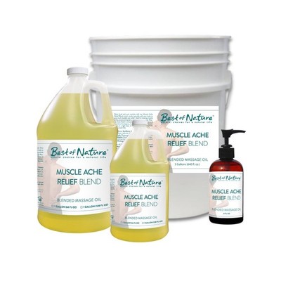Muscle Ache Relief Massage Body & Oil - Pain Relief Therapy - Moisturizer - BULK