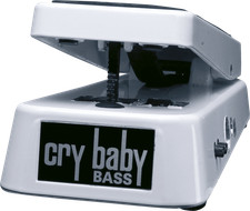Dunlop 105Q Cry Baby Bass Wah - White