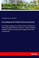 India Public Service Commission | Proceedings Of The Public Service Commission