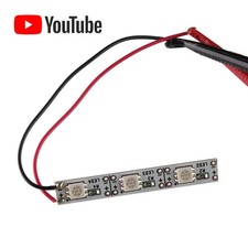 G27374E  Para-Light Beautiful Emerald Green 12VDC 3 LED Bar