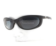 Costa Del Mar Fathom Sunglasses Matte Black Polarized Gray Poly 580P with Case
