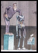 1993 Comic Images Moebius #78 Doll Droid