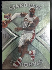 Upper Deck Starquest LeBron James Cleveland Cavaliers Basketball Trading Card