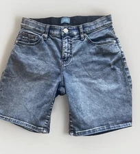 JAG Jeans Women’s Alex Boyfriend Shorts Mid-Rise Denim Stretch