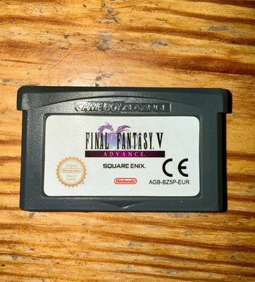 Final Fantasy V  FF 5 Nintendo Game Boy Advance GBA Deutsch PAL
