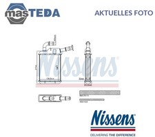 707279 WÄRMETAUSCHER INNENRAUMHEIZUNG NISSENS FÜR VW TRANSPORTER CARAVELLE V