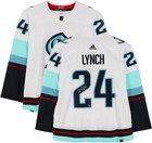 Marshawn Lynch Seattle Seahawks Signed White Lynch Seattle Kraken Jersey - LE 24