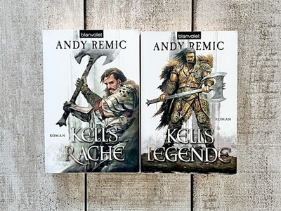   Andy Remic   KELLS LEGENDE/RACHE   Fantasy Roman BAND 1&2 Erstausgabe