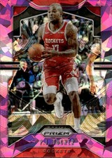 2019-20 Panini Prizm P.J. Tucker #111 Prizms Pink Ice Houston Rockets 2P