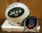 Chad Pennington Autographed New York Jets Throwback VSR4 Mini Helmet  Beckett
