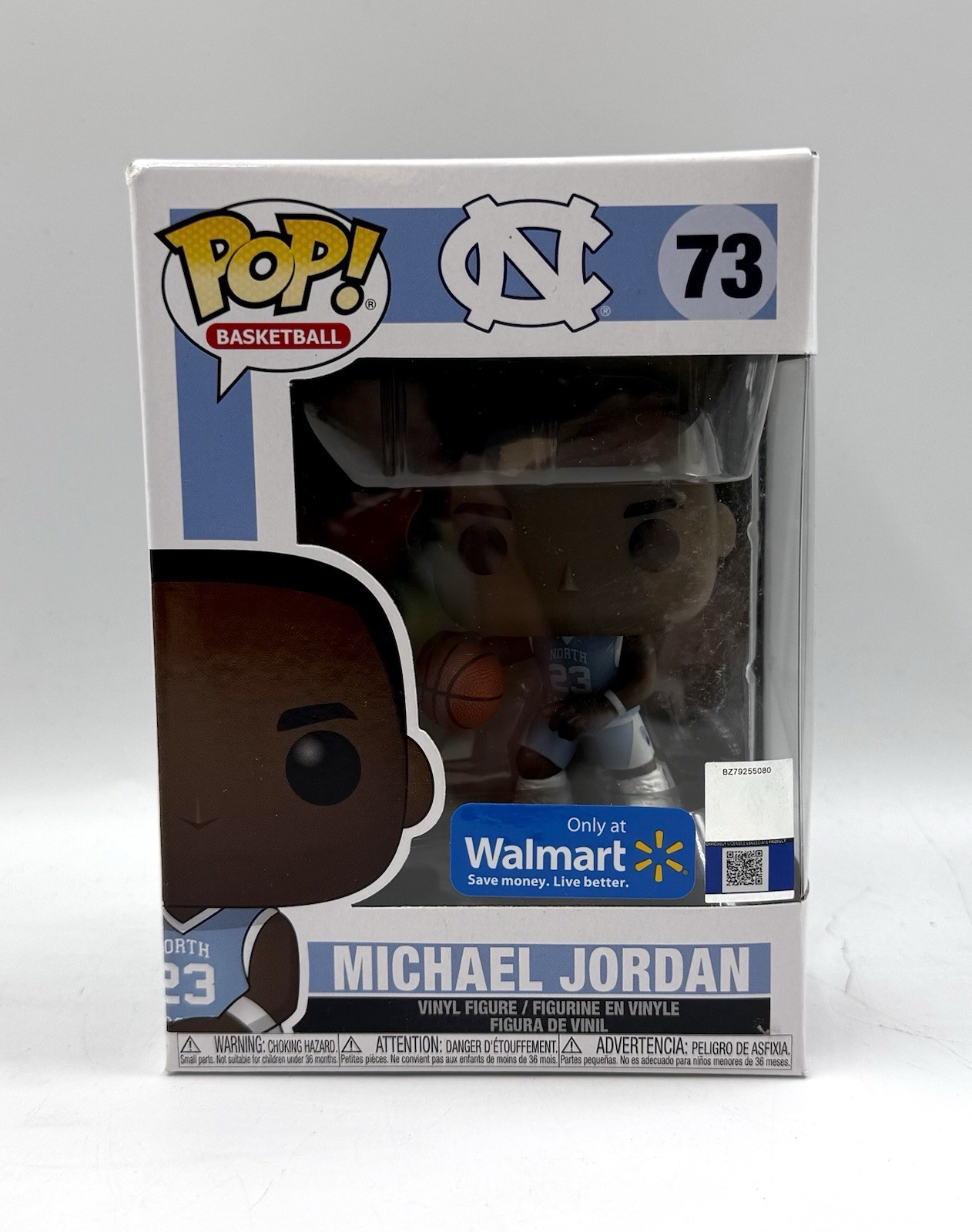 Funko Pop! Basketball Michael Jordan UNC Walmart Exclusive Vinyl Figure #73