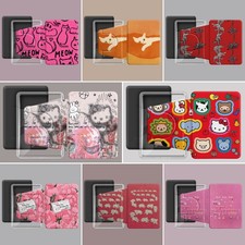 Magnetic Case for Kindle Paperwhite 10/11/12th Gen Clear Back Hand Strap Cover