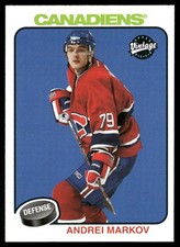 2001-02 Upper Deck Vintage #136 Andrei Markov Montreal Canadiens Hockey Card