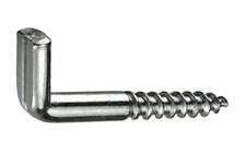 Schraubhaken Schlitz 5,8x80 mm 4 stück Schlitzschraubhaken Haken Wandhaken