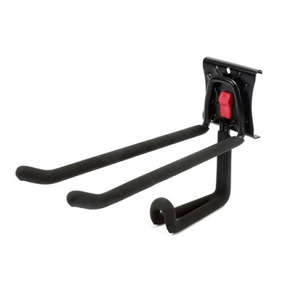 Quick Release 2-in-1 Hook and Snap Rail System, Wall Mount Organizer Storage