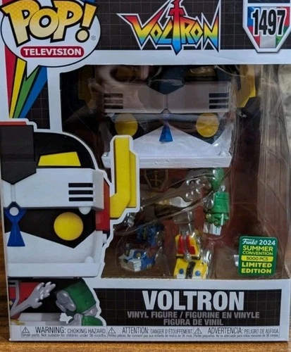 Funko Pop! Television Voltron #1497 2024 Summer Convention Limited Edition New