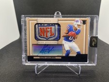 2024 Panini One Keon Coleman ROOKIE NFL SHIELD PATCH AUTO 1/1 Buffalo Bills