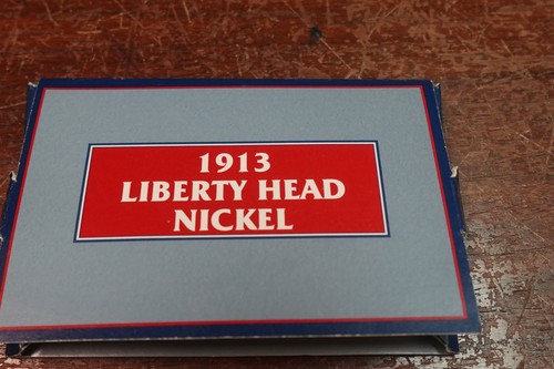 The Morgan Mint 1913 Liberty Head Nickel Replica Coin in Capsule and Box