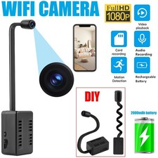 Wireless WIFI IP Mini Smallest DIY Buttons Camera HD 1080P Micro Video Recorder