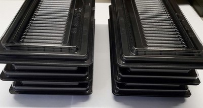 6x M.2 NVMe SSD Tray Antistatik Box für 25x SSD 2280 (22x80mm)