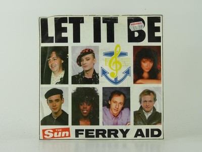 FERRY AID LET IT BE (25) 2 Track 7'' Single including Picture Sleeve THE SUN