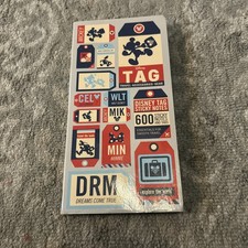 DISNEY TAG TRAVEL ACCESSORIES GEAR STICKY NOTES SET 600 STICKY NOTES