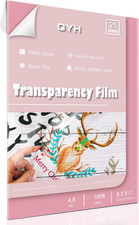 Transparency Film Paper Clear for Overhead Projector Transparencies and Inkjet S