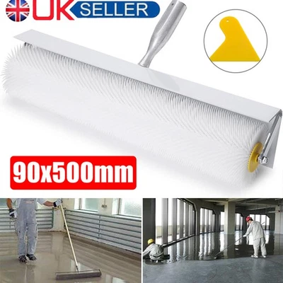 SPIKED ROLLER Aeration 500x90mm Self Levelling Screed Flooring Tool 21mm Spikes