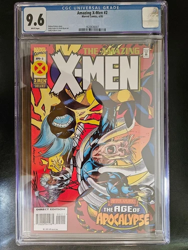 Marvel Comics Amazing X-Men #2 April 1995 CGC Grade Of 9.6 Comic Book Nicieza