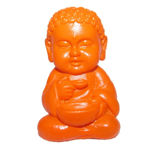 Pocket Buddha Orange Health Buddhism Mini Figure Figurine Toy eBay