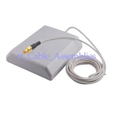 16dBi 3G/UMTS panel antenna MCX Plug Male Connector with extension cable 5m