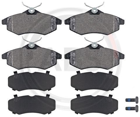 37307 A.B.S. Brake Pad Set, disc brake for CITROËN
