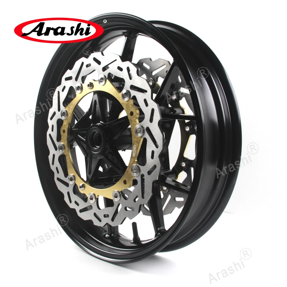 Llanta delantera + rotor de disco de freno para BMW S1000RR K46 2009 - 2018 2012 2013 Foto 3 de 4