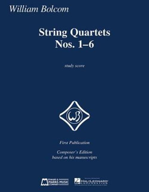 Thumbnail - William Bolcom | String Quartets Nos. 1-6: Study Score | Taschenbuch |