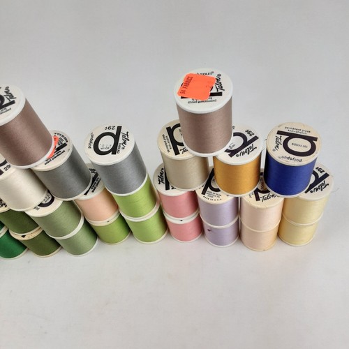 Large Lot of 33 Vintage Spools of Thread Talon Variety Of Colors New - Picture 6 of 12