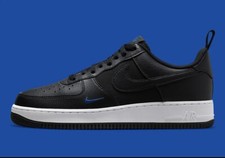 Nike Air Force 1 '07, UK 5.5/EU 38.5/US 6,FZ4625-001,nero/blu corte-bianco,nuove con scatola