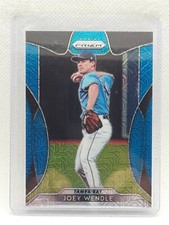 Joey Wendle 2019 Prizm Baseball - BLUE MOJO (069/399) - Tampa Bay Rays