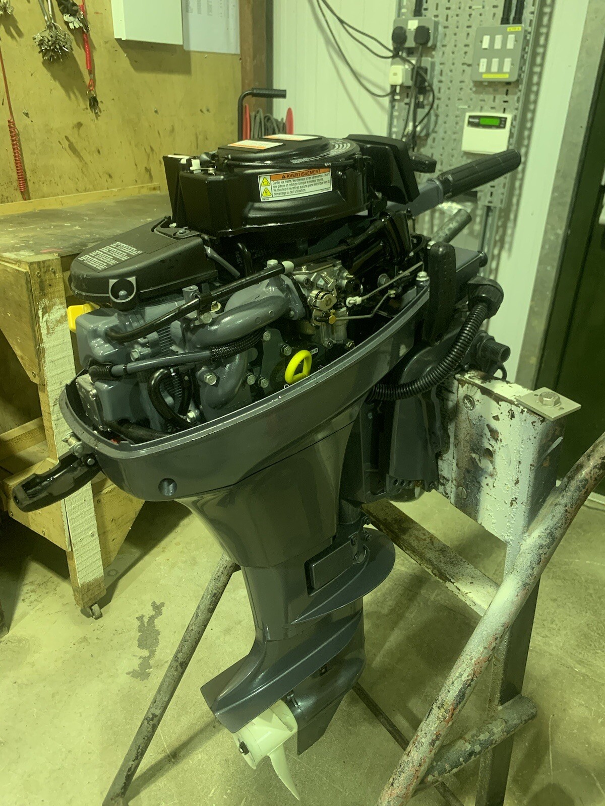 yamaha 9.9hp outboard 4 stroke engine eBay
