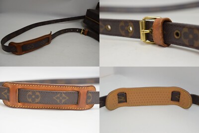 【コンパクトで機能的☆国内発】LV レースアップ・ポーチ Auth Louis Vuitton Nile Crossbody Bag Monogram Canvas M45244