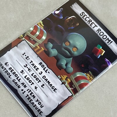 The Binding of Isaac Four Souls Requiem Secret Room! Alt Art Kickstarter  Card | eBay