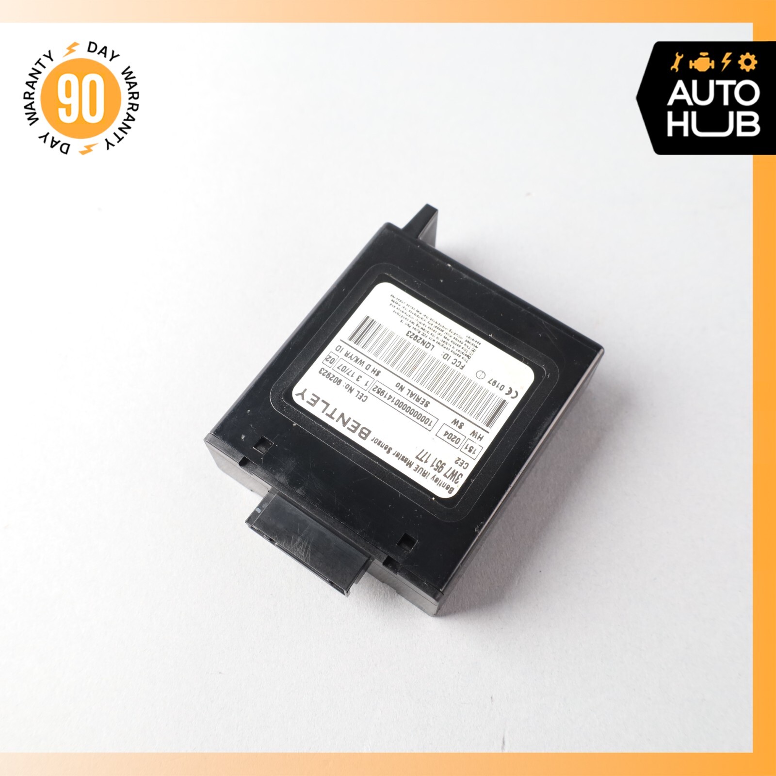 07-11 Bentley Continental GTC Anti Theft Alarm Movement Module OEM 62k