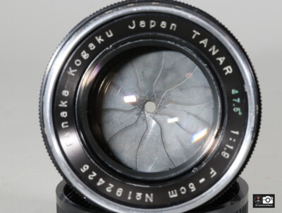 希少Tanaka kogaku Tanar 5ｃm F/1.9 ライカＬ３９ CLA'd, VeryRare Tanaka kogaku Tanar 5cm F1.9 Leica L39 Lens, Exc++