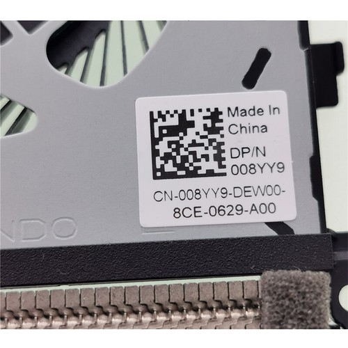 For Dell M5530 XPS15 9570 Heatsink 0TK9J1 08YY9 0MV340 0G5N3 CPU GPU Cooling Fan - 第 9/16 張圖片