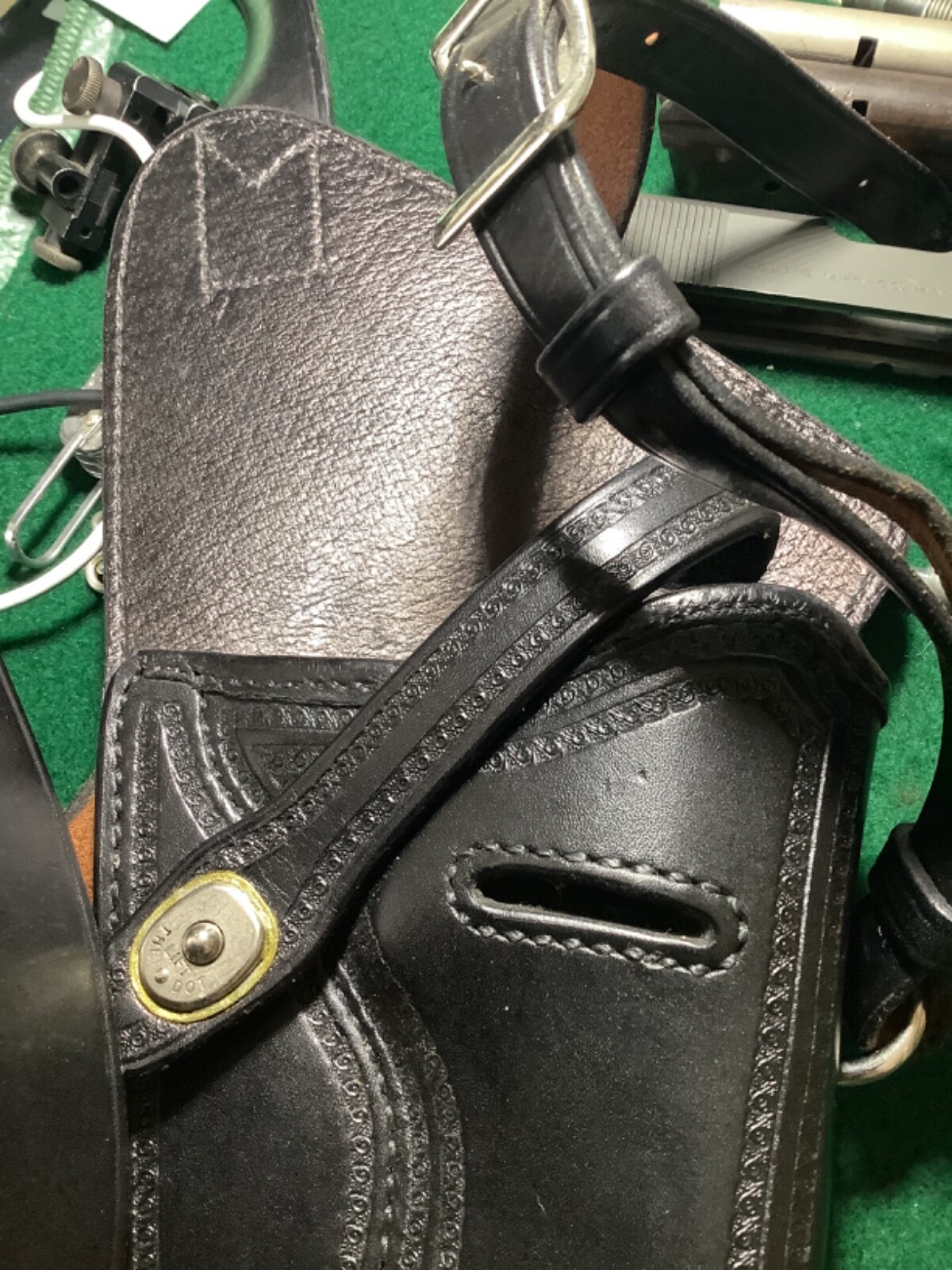 El Paso Saddlery (EPS) shoulder holster for Colt Python 6”, EUC eBay