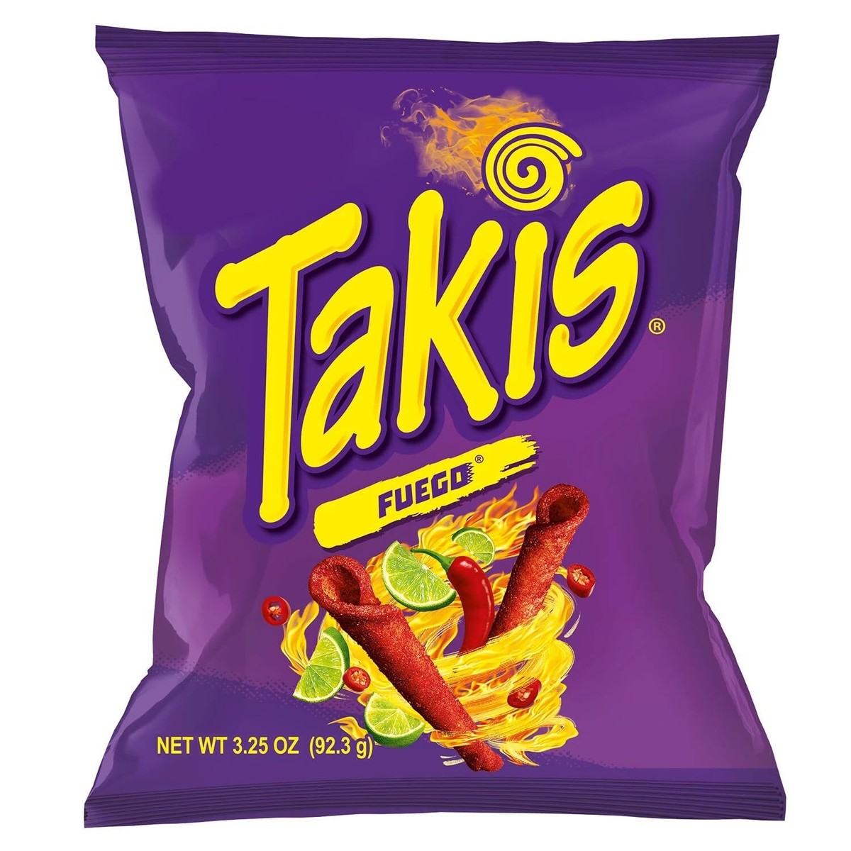 Takis タキス フエゴ 240g x 3袋　メキシコ菓子　アメリカ菓子 Takis Fuego, 3.25 Ounce (Pack of 40), $100.17