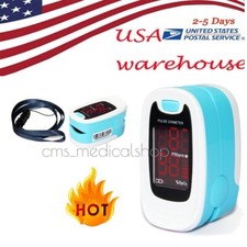 2024 new Finger Fingertip Blood Oxygen Meter SPO2 PR -LED Pulse Monitor Oximeter